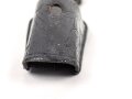 Koppelschuh für ein Extraseitengewehr der Wehrmacht. Lackleder