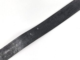 Lackleder Koppelriemen III.Reich. Ungereinigtes Stück, Gesamtlänge 99cm