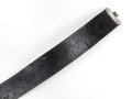 Lackleder Koppelriemen III.Reich. Ungereinigtes Stück, Gesamtlänge 99cm