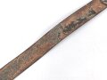 Lackleder Koppelriemen III.Reich. Ungereinigtes Stück, Gesamtlänge 99cm
