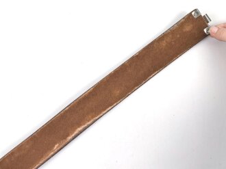 Koppelriemen eines Angehörigen  Flak Regiment 3 für ein Ausgehkoppel. Gesamtlänge 100cm