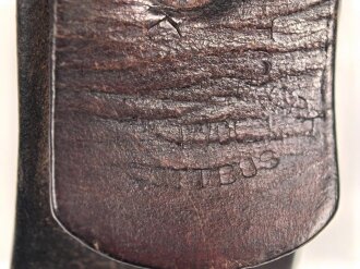 Reichswehr Koppelriemen datiert 1937, Kammerstück Fliegergruppe 8. Gesamtlänge 96cm, Fl.Gr. S ee Oldenburg