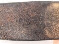Reichswehr Koppelriemen datiert 1937, Kammerstück Fliegergruppe 8. Gesamtlänge 96cm, Fl.Gr. S ee Oldenburg