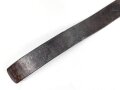 Reichswehr Koppelriemen datiert 1937, Kammerstück Fliegergruppe 8. Gesamtlänge 96cm