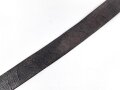 Reichswehr Koppelriemen datiert 1937, Kammerstück Fliegergruppe 8. Gesamtlänge 96cm