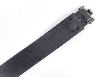 Koppelriemen Wehrmacht, wohl nach dem Krieg überarbeitet und eingekürzt. Gesamtlänge 98cm