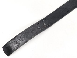 Koppelriemen Wehrmacht, wohl nach dem Krieg überarbeitet und eingekürzt. Gesamtlänge 98cm