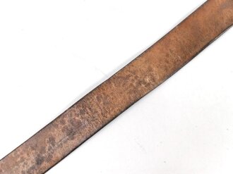 Koppelriemen Wehrmacht, wohl nach dem Krieg überarbeitet und eingekürzt. Gesamtlänge 98cm