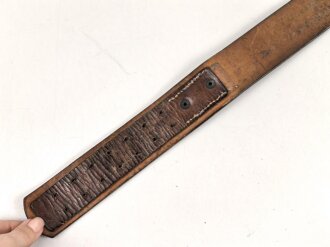 Koppelriemen Wehrmacht, wohl nach dem Krieg überarbeitet und eingekürzt. Gesamtlänge 98cm