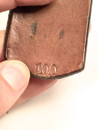 Koppelriemen Wehrmacht, Kammerstück von 1939, Gesamtlänge 100cm