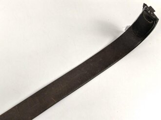 Koppelriemen Wehrmacht, datiert 1940, Gesamtlänge 100cm