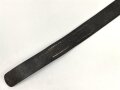 Koppelriemen Wehrmacht, datiert 1940, Gesamtlänge 100cm