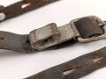 Koppeltragegestell für Angehörige des Heeres. Getragenes Stück, nachgenäht, das Endstück ist unrichtig ergänzt