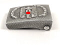 Deutsches Rotes Kreuz III.Reich, Koppelschloss für Mannschaften aus Aluminium, ein Dorn abgebrochen