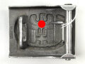 Deutsches Rotes Kreuz III.Reich, Koppelschloss für Mannschaften aus Aluminium, ein Dorn abgebrochen