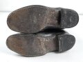 Paar Stiefel für Unteroffiziere der Wehrmacht. Ungereinigtes, privat beschafftes Paar in gutem Gesamtzustand, Sohlenlänge 28,5cm