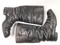 Paar Stiefel für Unteroffiziere der Wehrmacht. Ungereinigtes, privat beschafftes Paar in gutem Gesamtzustand, Sohlenlänge 28,5cm