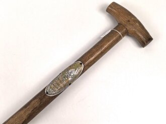 Reichsarbeitsdienst Spaten mit Erinnerungsplakette 1935. Ungereinigtes Stück, guter Gesamtzustand