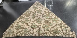 Zeltbahn 31 Wehrmacht, Getragenes Stück mit...