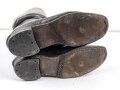 Paar Stiefel für Offiziere aus der Zeit des 2. Weltkrieg. Ungereinigtes Paar, Sohlenlänge 29,5cm