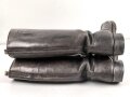 Paar Stiefel für Offiziere aus der Zeit des 2. Weltkrieg. Ungereinigtes Paar, Sohlenlänge 29,5cm