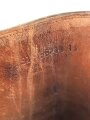 Paar Stiefel für Offiziere aus der Zeit des 2. Weltkrieg. Ungereinigtes Paar, Sohlenlänge 29,5cm