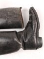 Paar Stiefel für Offiziere aus der Zeit des 2. Weltkrieg. Ungereinigtes Paar, Sohlenlänge 29,5cm