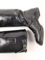 Paar Stiefel für Unteroffiziere aus der Zeit des 2. Weltkrieg. Ungereinigtes Paar, Sohlenlänge 30,5cm