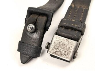 Trageriemen für k98 , höchstwahrscheinlich Österreich oder Jugoslawien nach 1945. Der " Frosch" ist eine neuzeitliche Sammleranfertigung