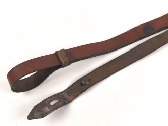 Trageriemen für MP40 , höchstwahrscheinlich Österreich oder Jugoslawien nach 1945. Neuzeitliche Stemeplung " MP44"