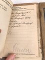 1. Weltkrieg Militärpaß, eingestellt am 26.Oktober 1904.