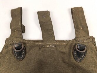 Brotbeutel für Angehörige des Heeres, getragenes Stück in gutem Zustand