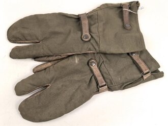 Paar Handschuhe für Kradmelder der Wehrmacht....