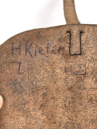 Kartentasche Wehrmacht.getragenes Stück in gutem Gesamtzustand