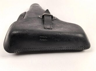 Koffertasche für Pistole P38 der Wehrmacht. getragenes Stück, datiert 1941