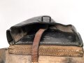 Koffertasche für Pistole P38 der Wehrmacht. getragenes Stück, datiert 1941