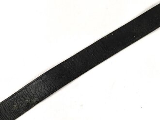 Lackleder Koppelriemen Wehrmacht, Gesamtlänge 92cm