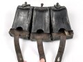 Patronentasche zum K98 Wehrmacht ( für 6 Ladestreifen) Getragenes Stück, datiert 1941