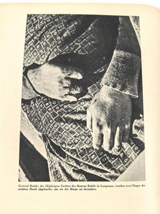 Buch "Dokumente polnischer Grausamkeit" Berlin 1940 mit 456 Seiten. Einband defekt