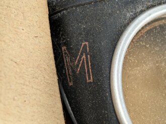 Luftschutz, Volksgasmaske 40 für Männer. Komplett, im Umkarton, ungereinigt