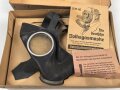 Luftschutz, Volksgasmaske 40 für Männer. Komplett, im Umkarton