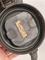 Gasmaskendose Wehrmacht Modell 1938. Originallack, datiert 1943