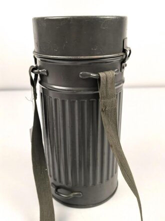 Luftschutz, Bereitschaftsbüchse für eine Gasmaske " Auer" Originallack