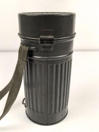 Luftschutz, Bereitschaftsbüchse für eine Gasmaske " Auer" Originallack