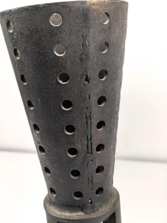 Mündungsfeuerdämpfer für 3,7cm FLAK Fluabwehrkanone Wehrmacht. Guter Zustand, KEIN Bodenfund