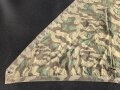 Zeltbahn 31 Wehrmacht. Farbfrisches Stück mit etlichen Reparaturstellen