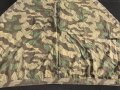Zeltbahn 31 Wehrmacht. Farbfrisches Stück mit etlichen Reparaturstellen