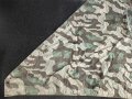 Zeltbahn 31 Wehrmacht. Farbfrisches Stück mit etlichen Reparaturstellen