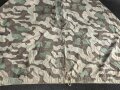 Zeltbahn 31 Wehrmacht. Farbfrisches Stück mit etlichen Reparaturstellen