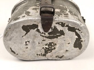 Kochgeschirr Wehrmacht, Hersteller FWBN44, nur auf Oberteil gestempelt. Originallack